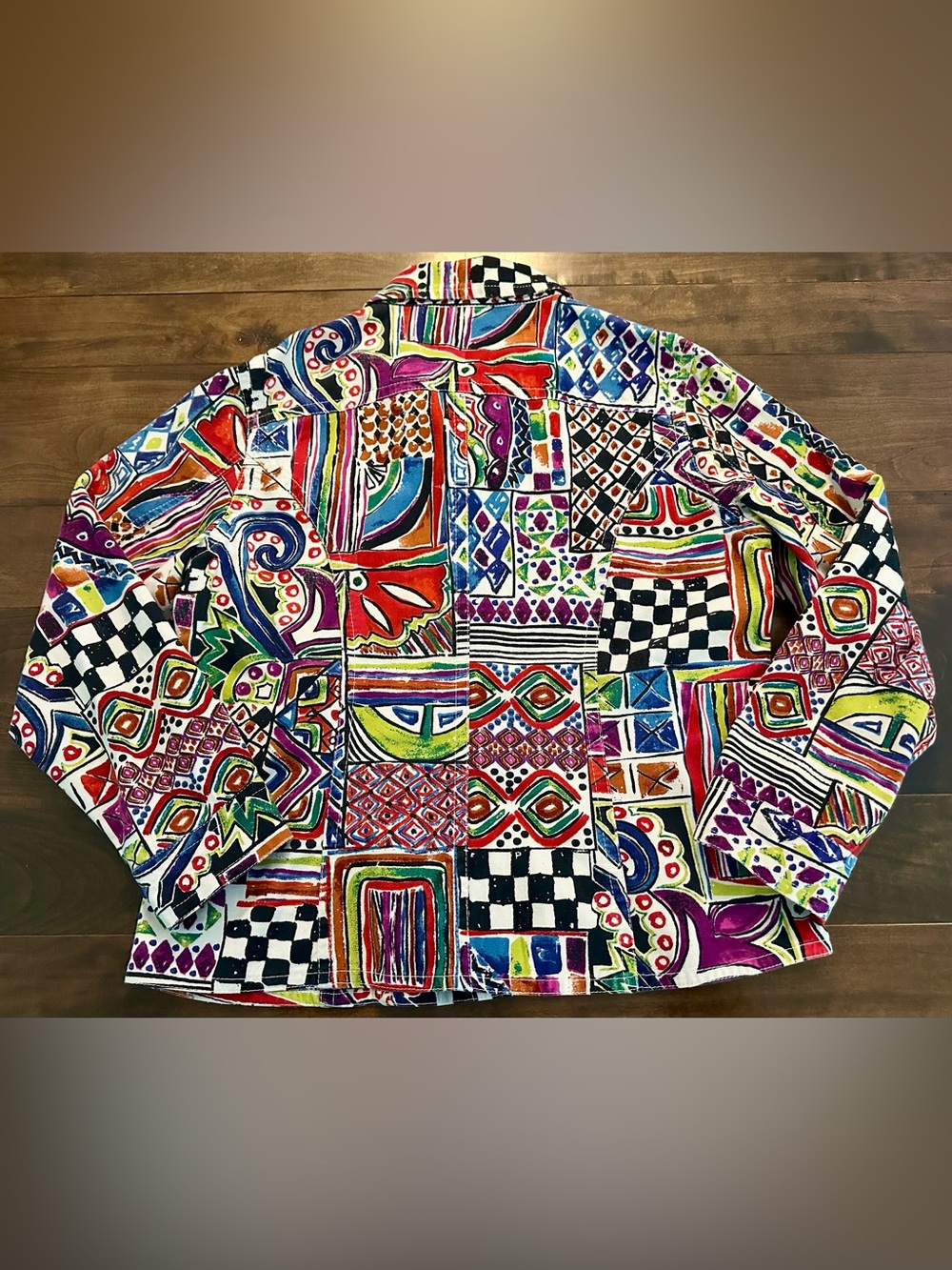 🌟 Chico's Multicolor Layering Jacket - Picture 8 of 8